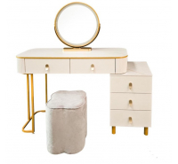 Dressing Table Set - White