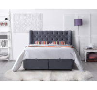 Norway Storage Bed Frame - Grey