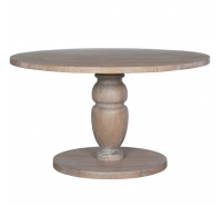 140cm Bella Round Dining Table - Oak Antique