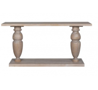 Bella Rectangular Console Table - Oak Antique