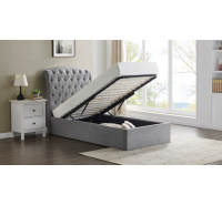 Encore Storage - Double Bed Frame - Light Grey