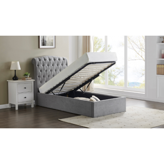 Encore Storage - Single Bed Frame - Dark Grey