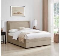 Tuesday - 5' King Size with Drawer Storage - Taupe