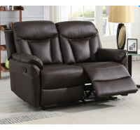 Quebec 2 Seater (Dark Brown)