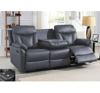 Quebec 3 Seater (Dark Grey)