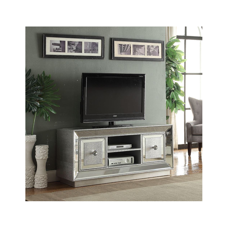 Mirrored Tv Unit