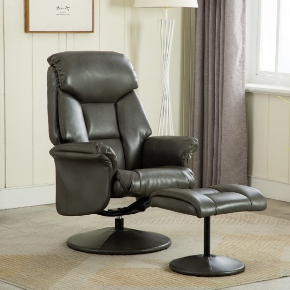 Chester Recliner Chair with Footstool